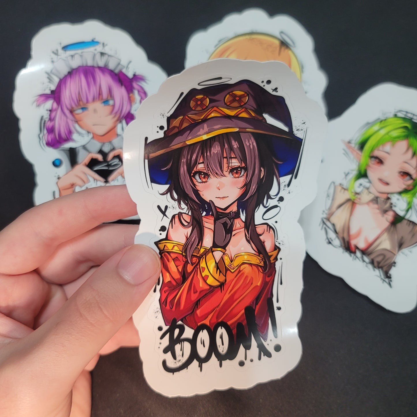 Megumin Tattoo Style Decal
