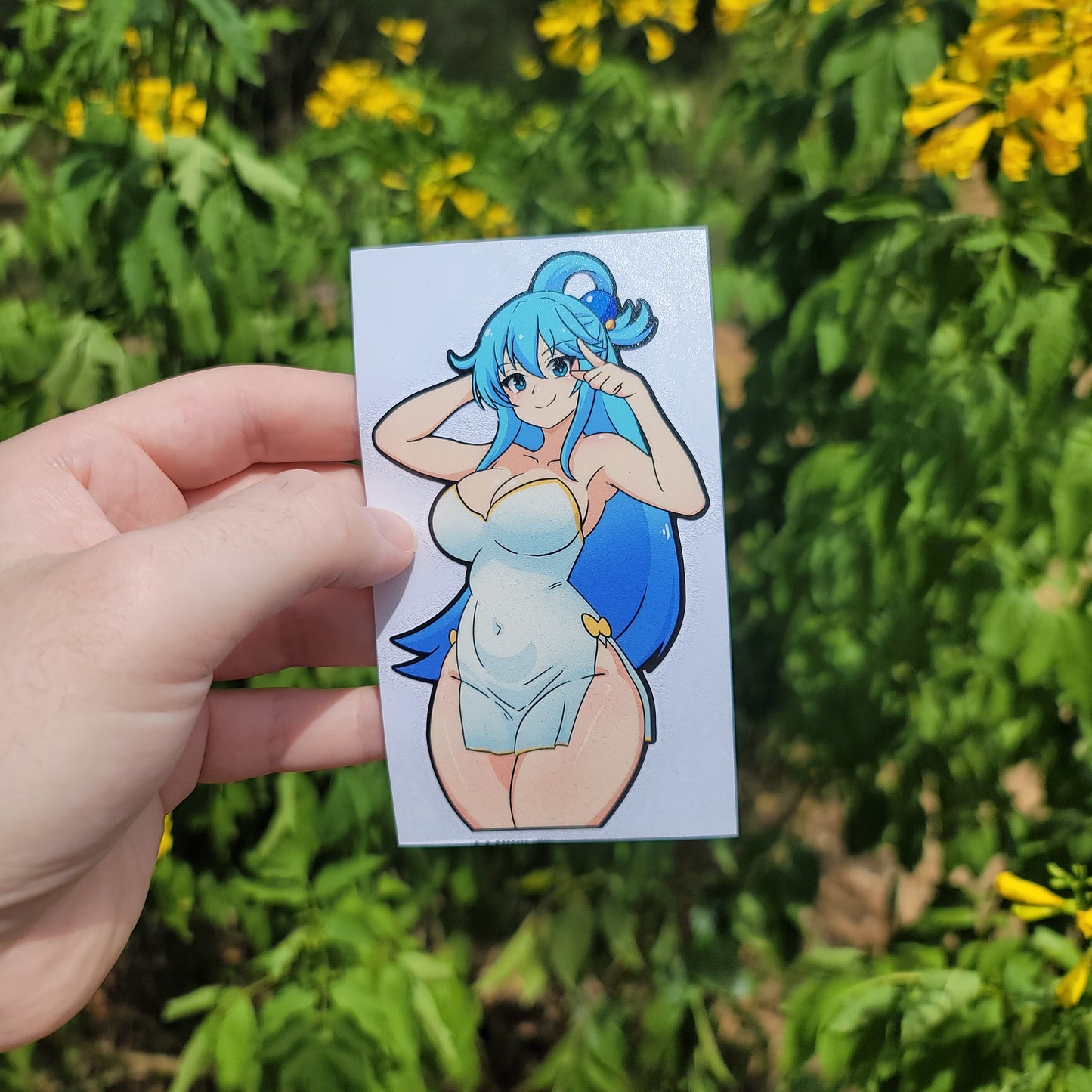 Aqua Decal