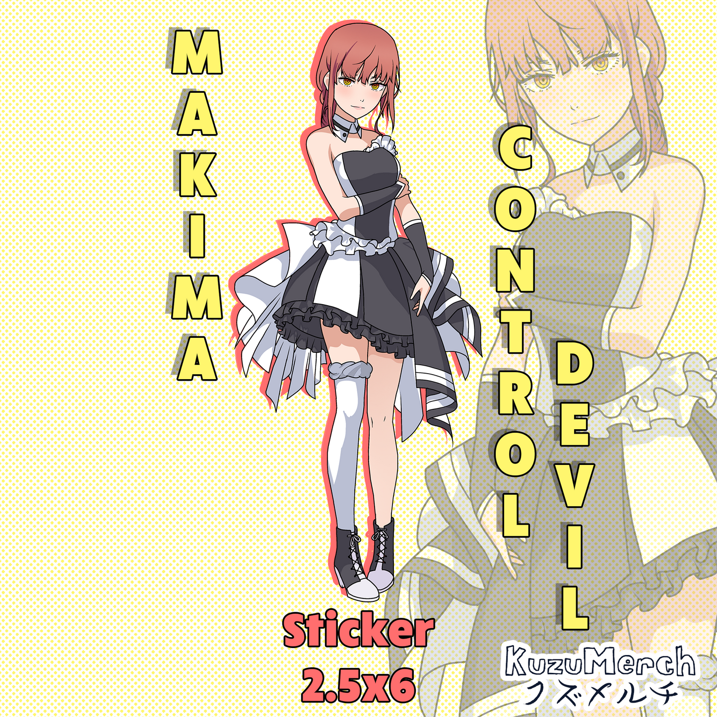 Idol Makima Decal