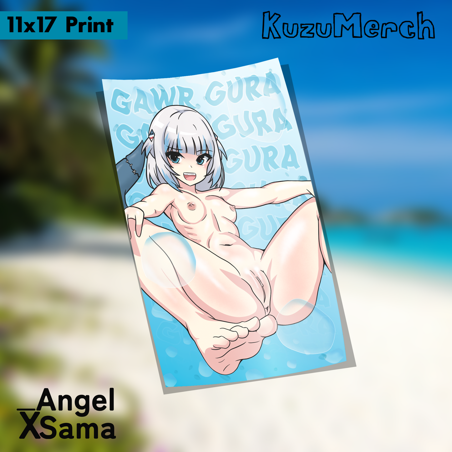 Gawr Gura NSFW Print