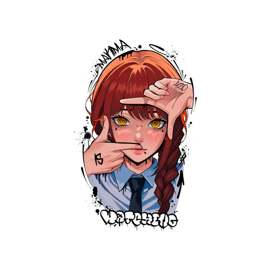 Makima Tattoo Decal