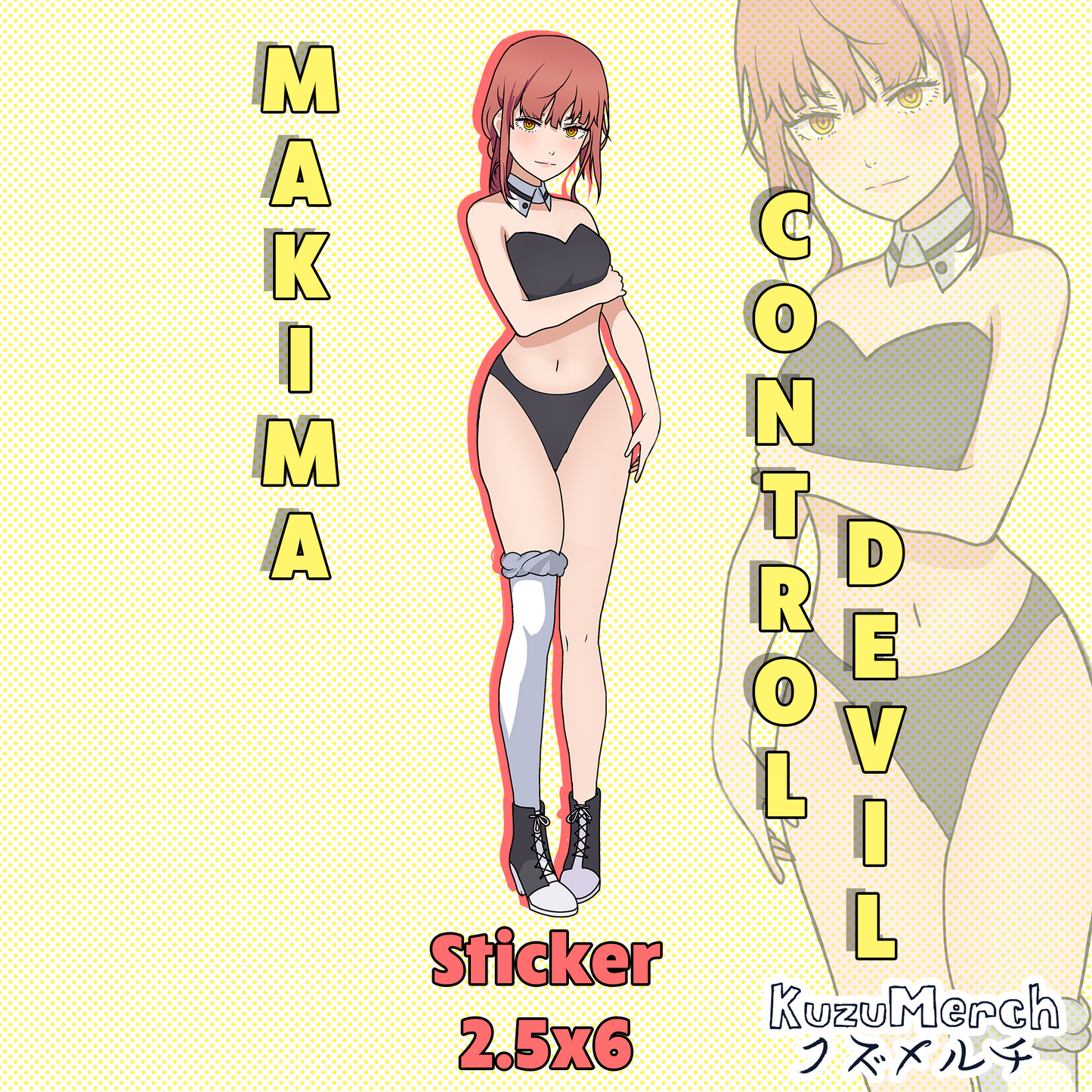 Idol Makima Decal