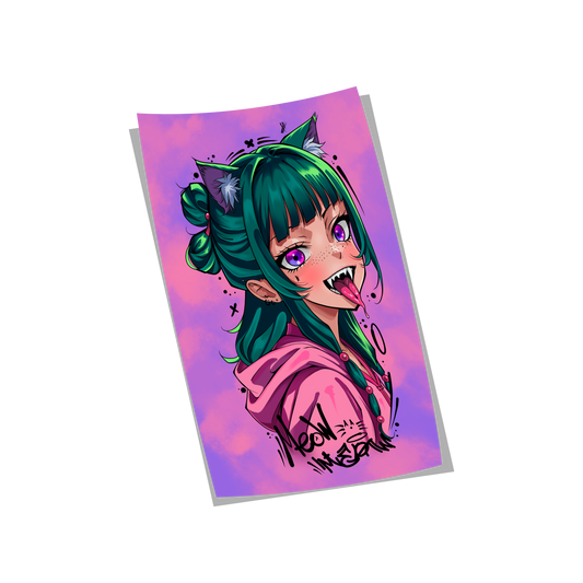 MaoMao Meow Tattoo Print