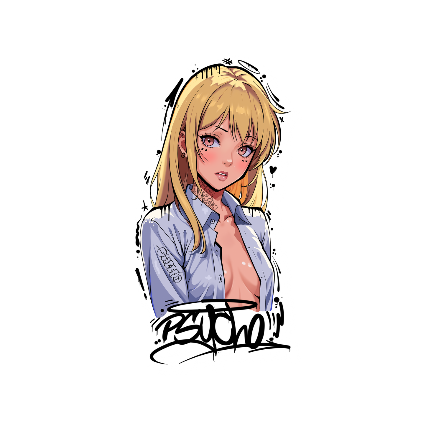 Mashiro Tattoo Decal