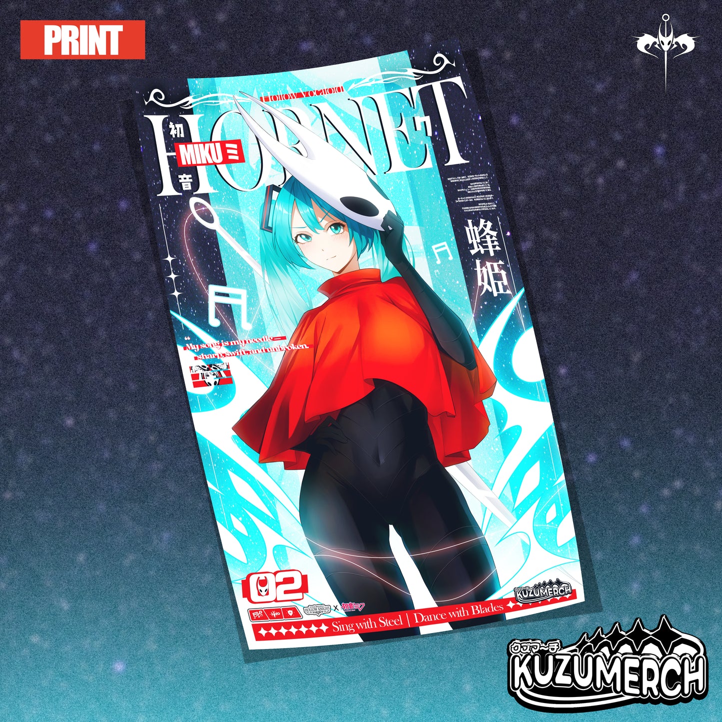 Miku x Hornet Print