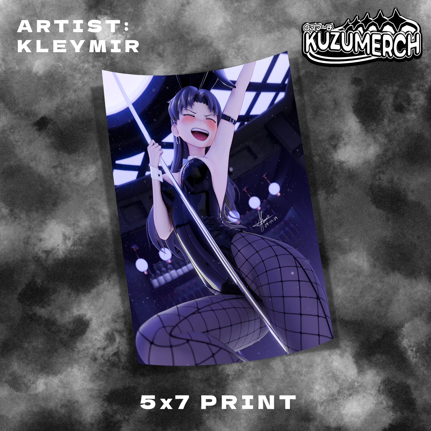 Misato Bunny 5x7 Print