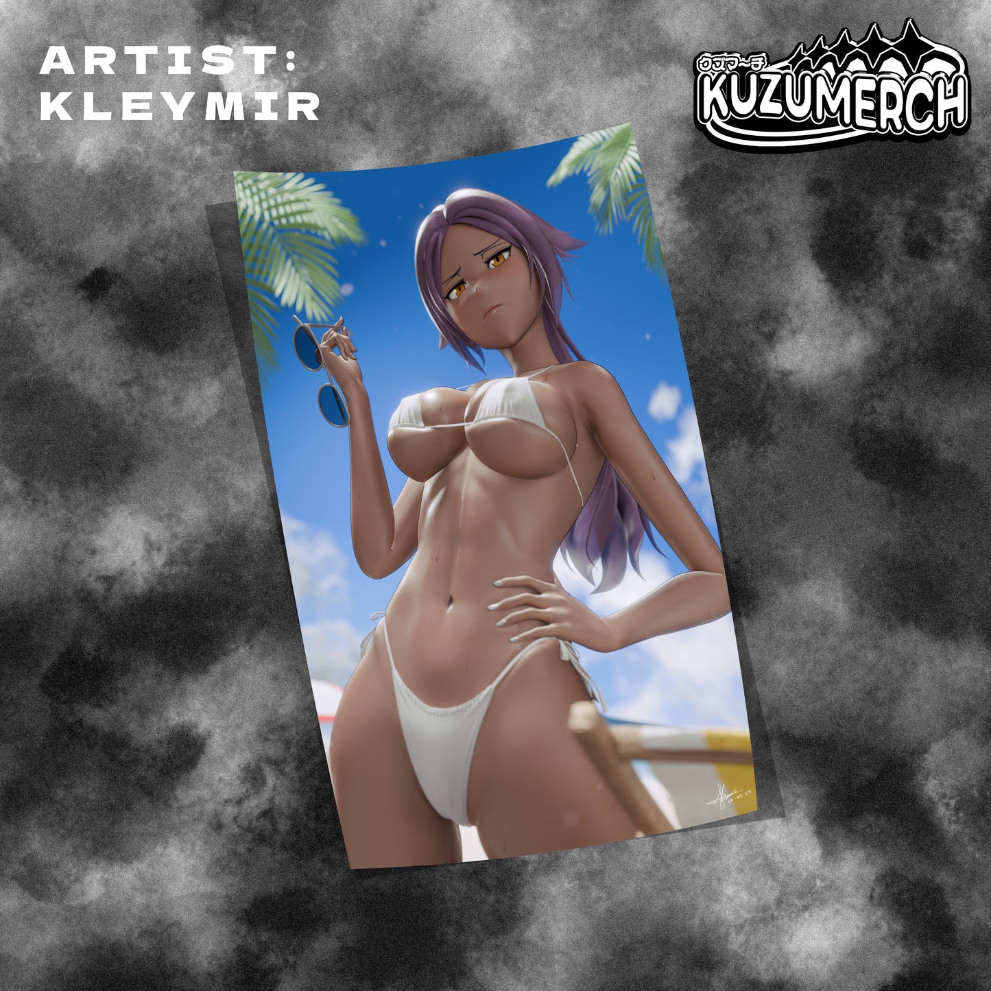 Yoruichi Beach Print