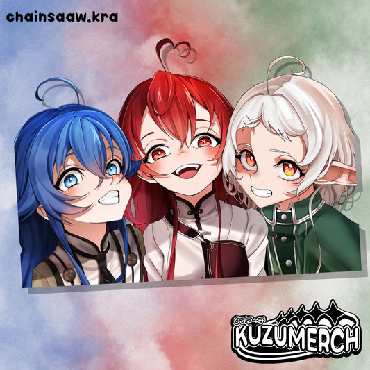 Mushoku Trio Decal (PO)