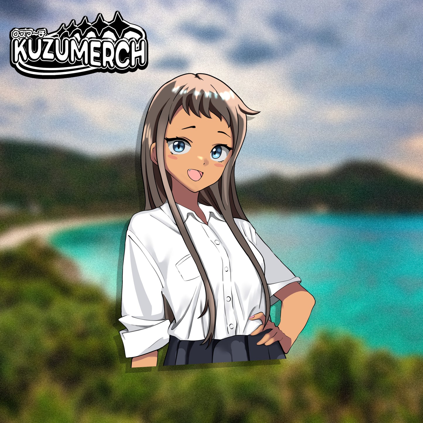 Hina Kyan Half Body Decal + Ecchi
