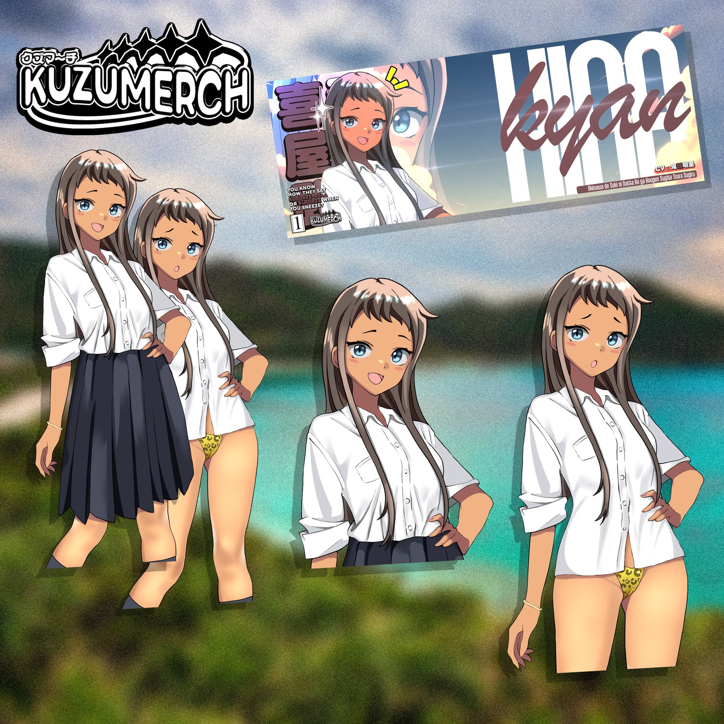 Hina Kyan Sticker Bundle