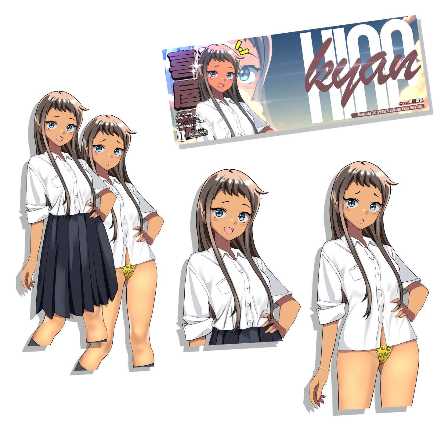 Hina Kyan Sticker Bundle