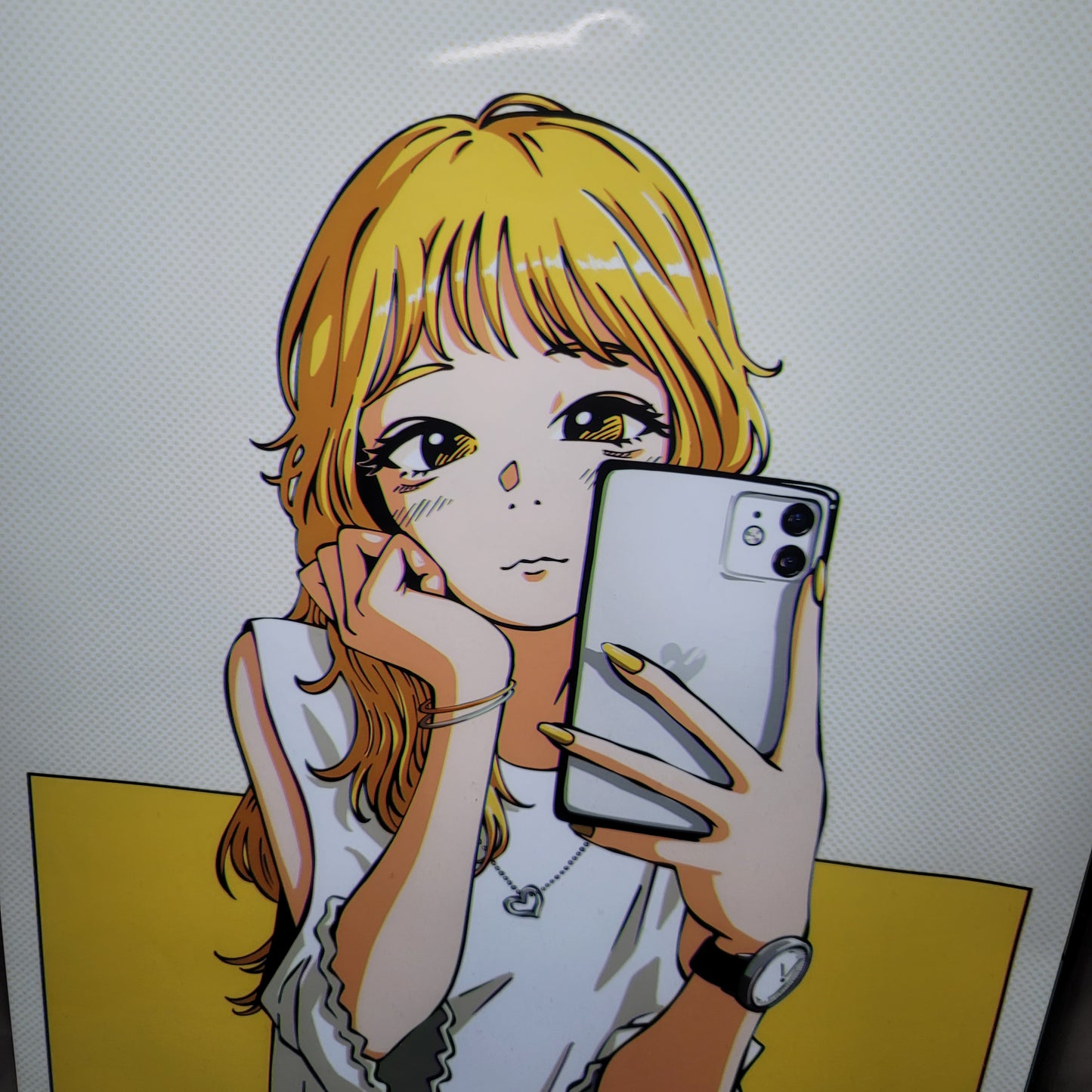 Phone Girl Demo Print