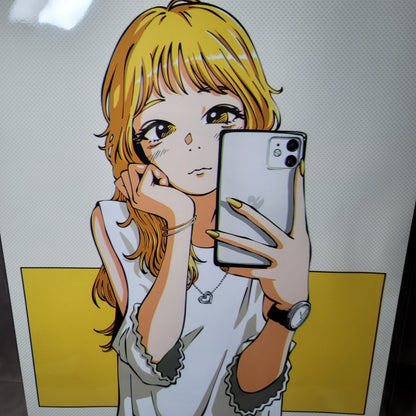 Phone Girl Demo Print