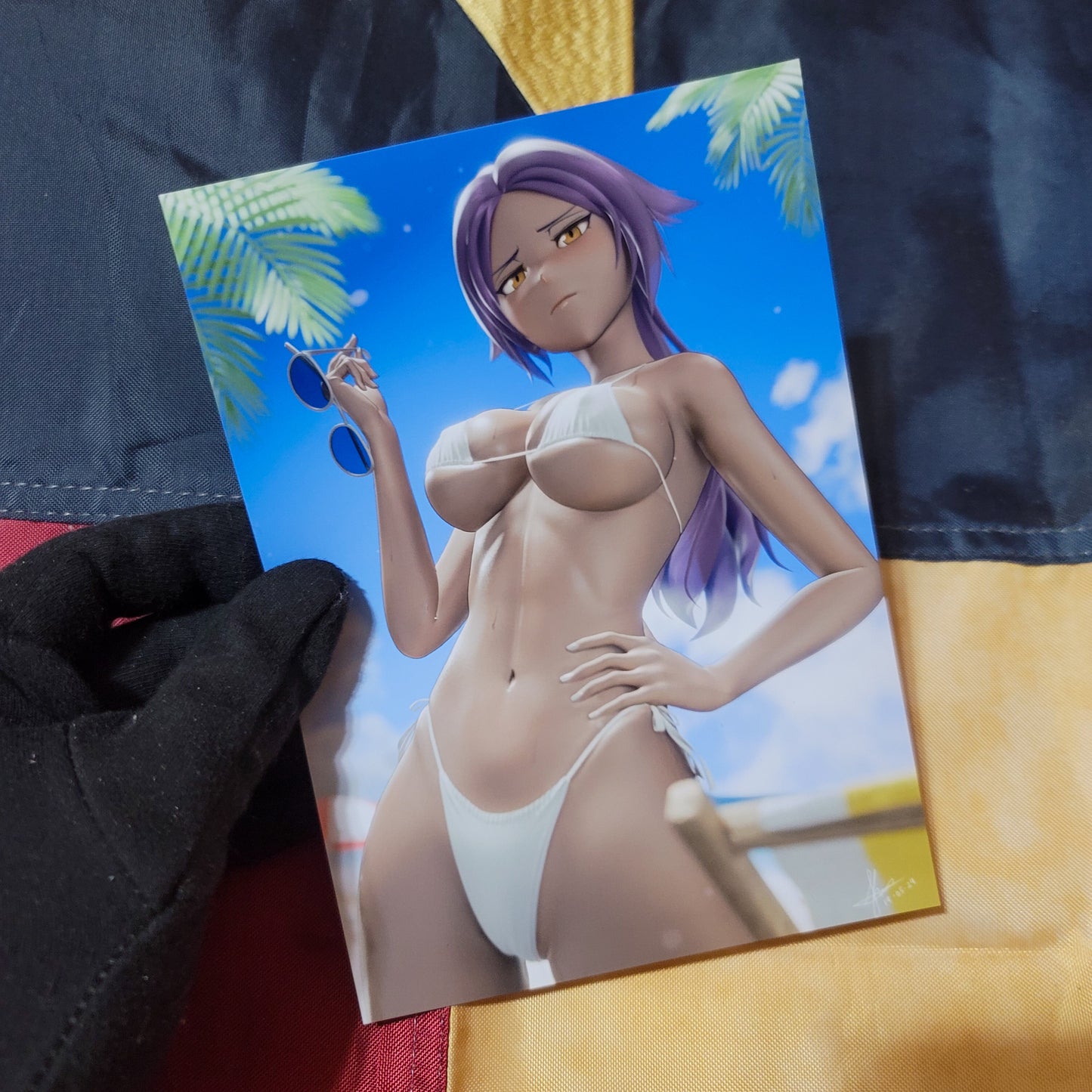 Yoruichi Beach Print