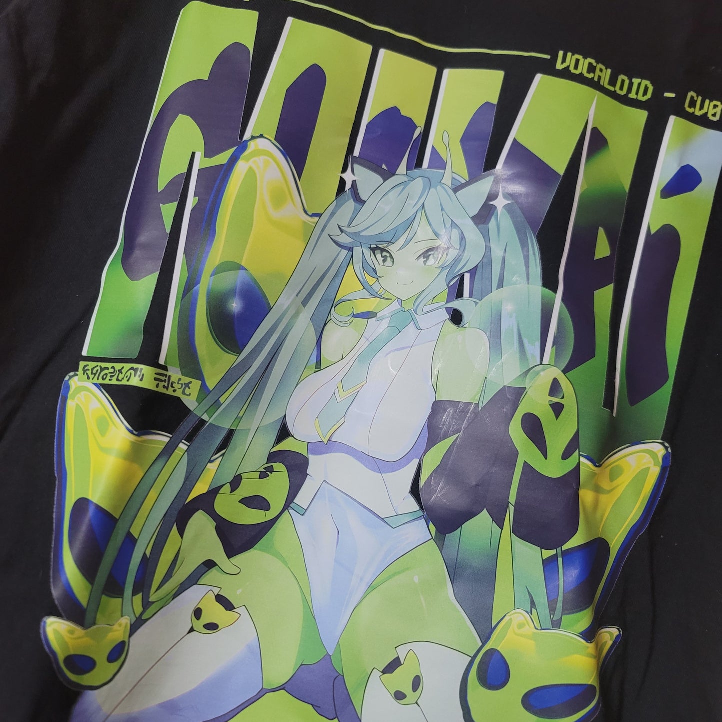 Large Glopri Miku Shirt (W/ Error)