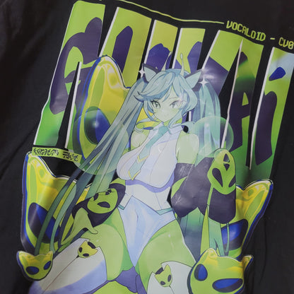 Large Glopri Miku Shirt (W/ Error)