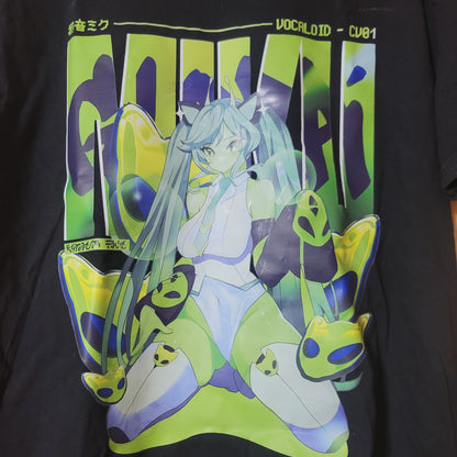 Large Glopri Miku Shirt (W/ Error)