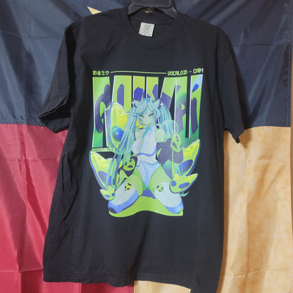 Large Glopri Miku Shirt (W/ Error #2)