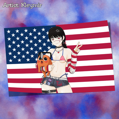 'Merica Yoru Print