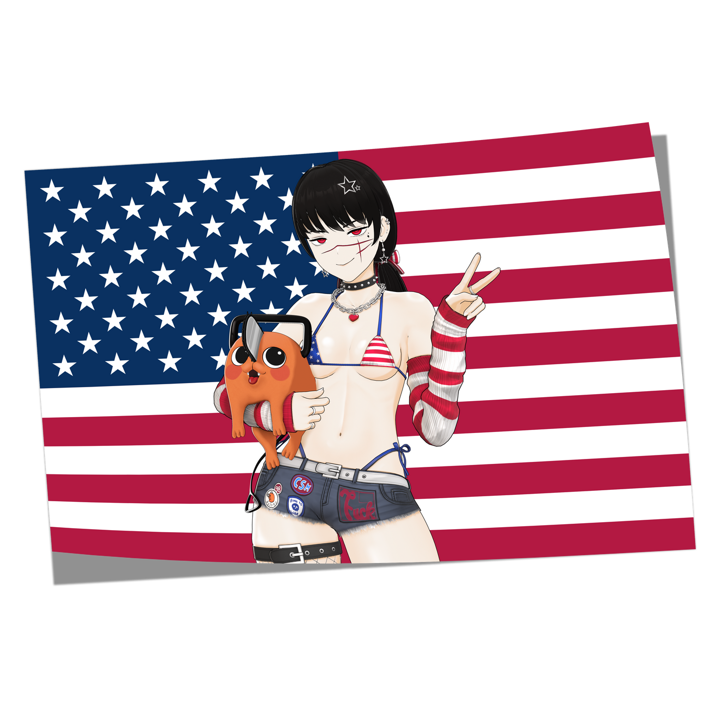 'Merica Yoru Print