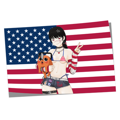 'Merica Yoru Print