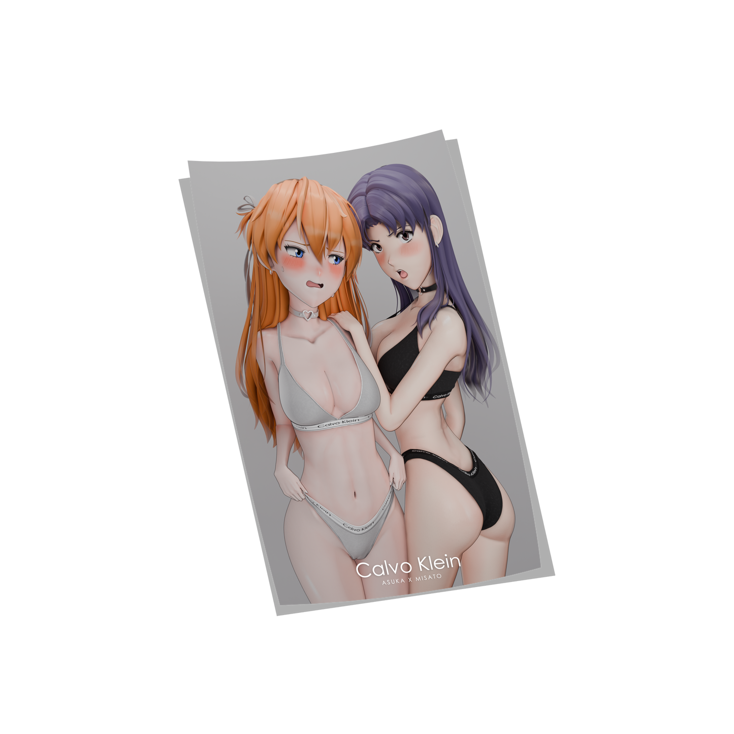 Asuka x Misato Print