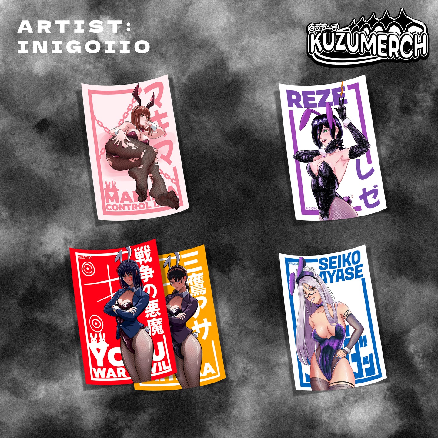 Bunny Girl 5x7 Print Bundle