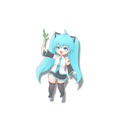Chibi Miku Decal (PO)