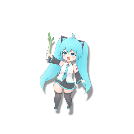 Chibi Miku Decal (PO)