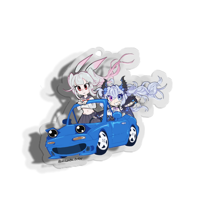 Rina & Lily's Miata Keychain (PO)
