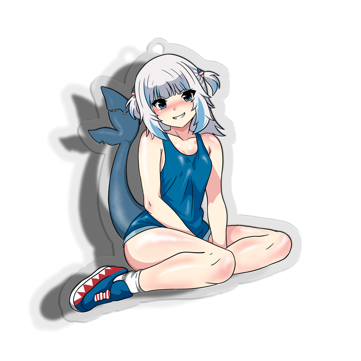 Gawr Gura Keychain (PO)