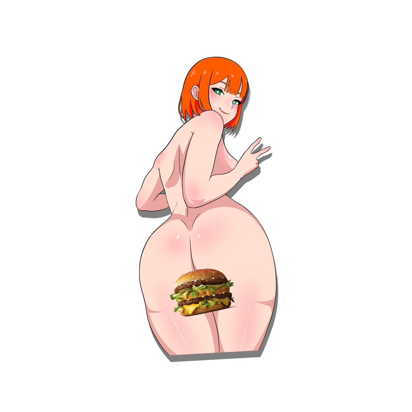 McDonald Waifu NSFW Decal