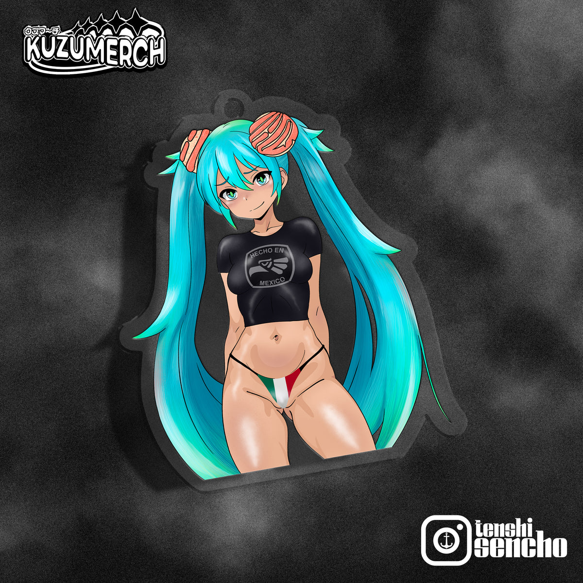 Mexican Miku Keychain (PO)