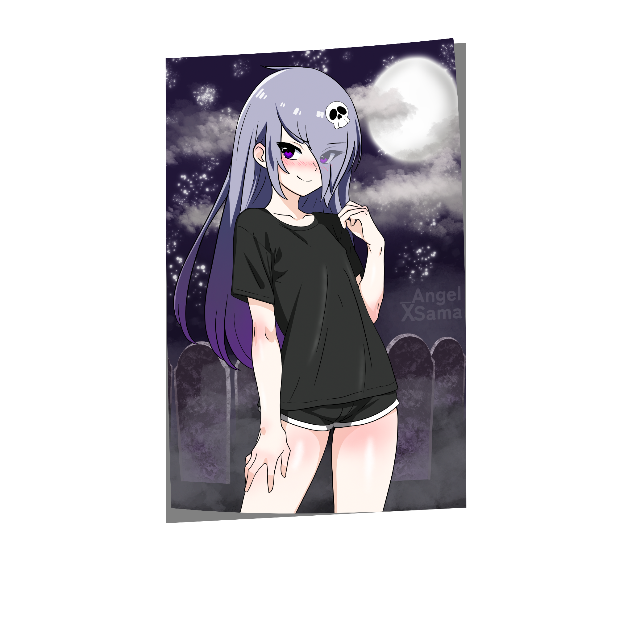 Mistress Deaths Graveyard Print KuzuMerch mistress-deaths-graveyard-print-kuzumerch