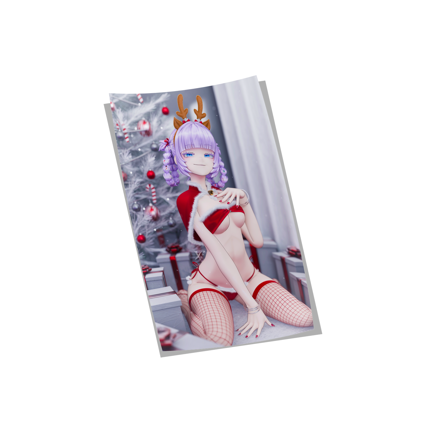 Nazuna Christmas Print