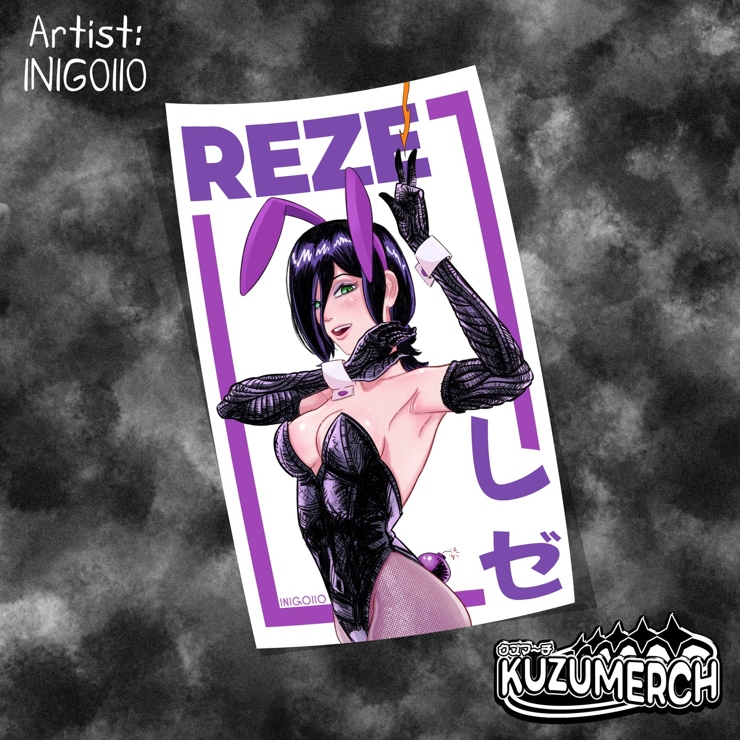Bunny Reze Print