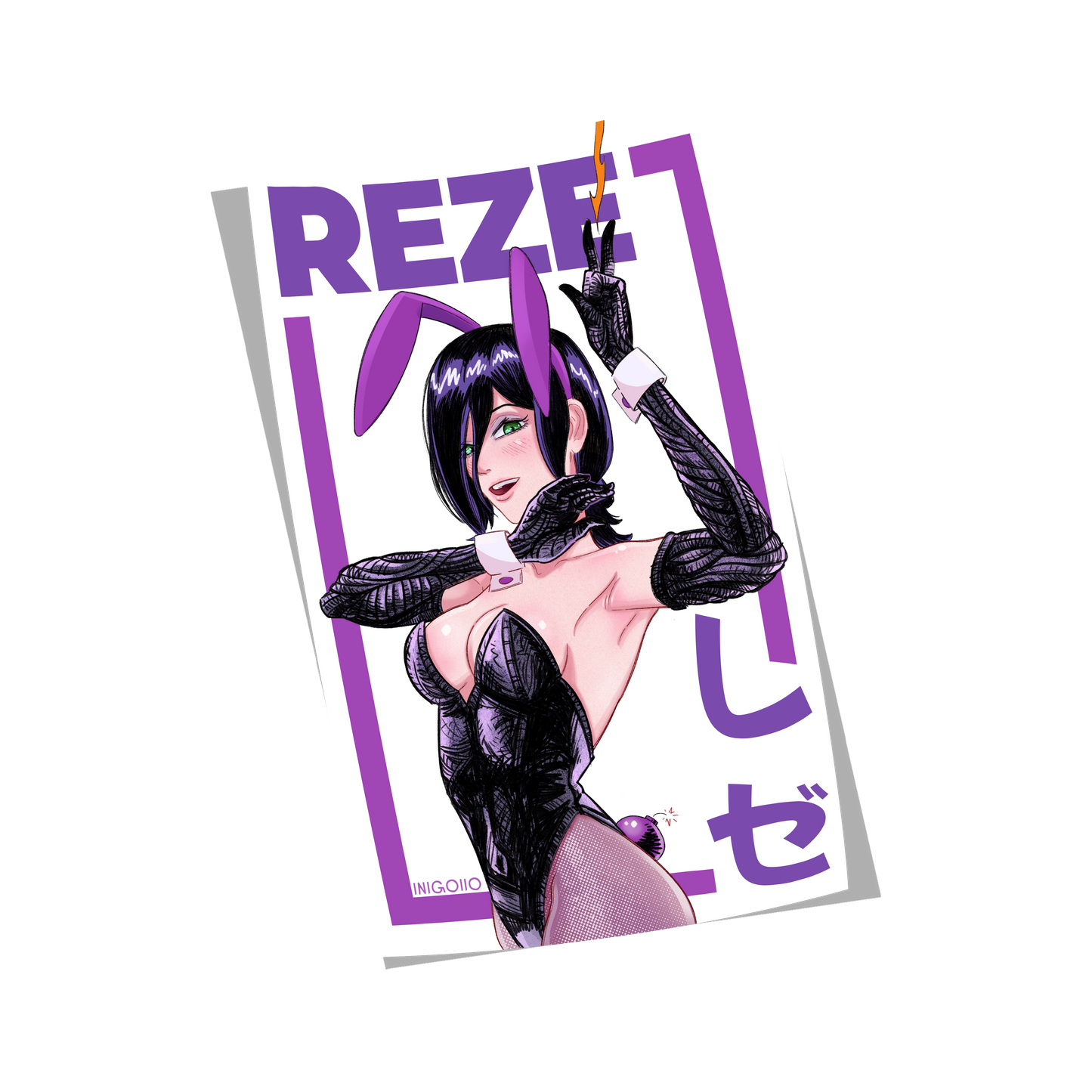 Bunny Reze Print