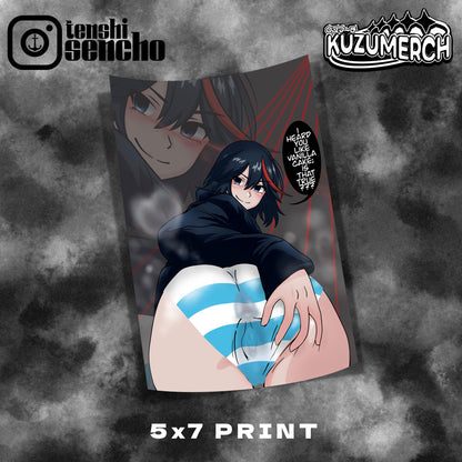 Ryuuko V2 + NSFW 5x7 Print