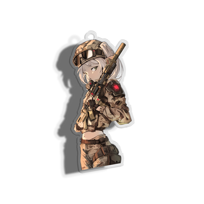 Tactical Frieren Keychain (PO)