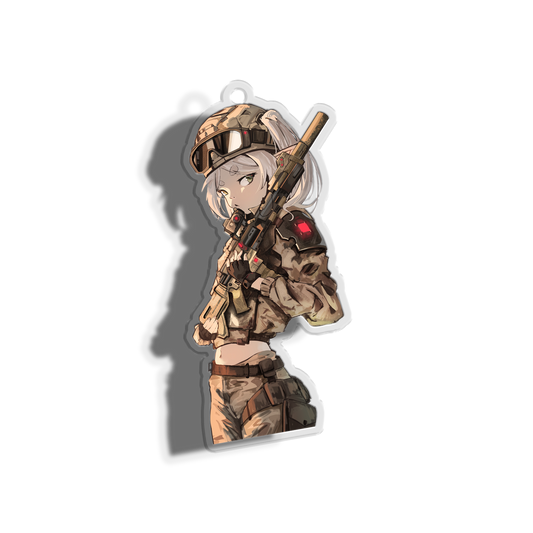Tactical Frieren Keychain (PO)