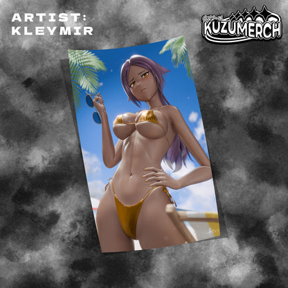 Yoruichi Beach Print