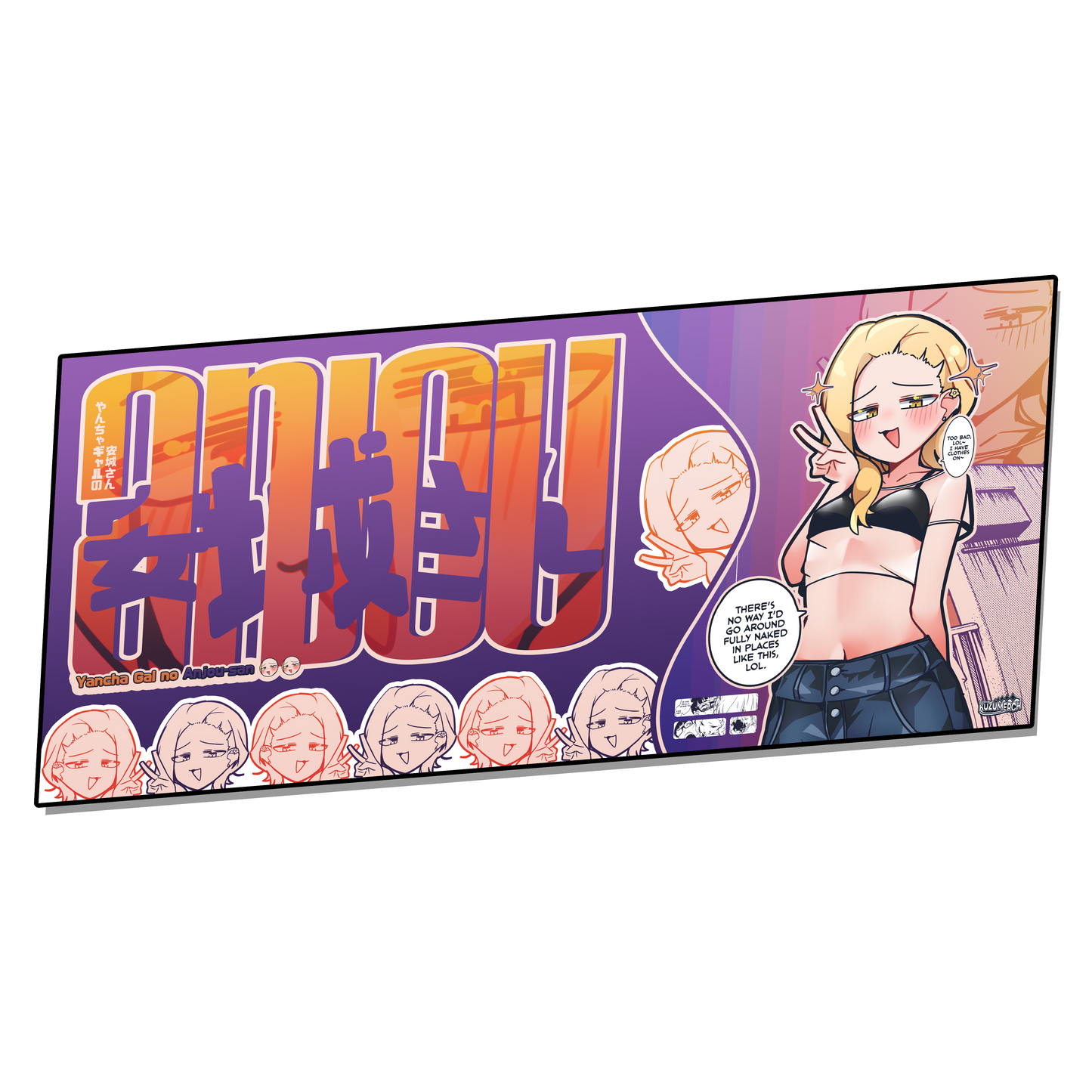 Anjou-san Deskmat (PO)